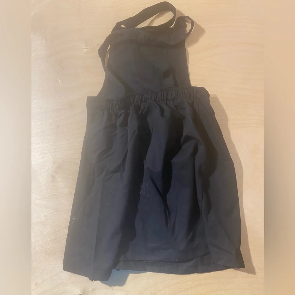 Justice PowerPuff Girls Black Pleated Pinafore Dress Large (12/14) (FS)
